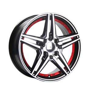 15/16/17/18 дюймов 5 спиц, черное лицевое колесо машины - Product Image 1