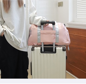 Mochila de Viaje Multifuncional Personalizada de Gran Capacidad, Bolsa Deportiva Impermeable para Hombre y <span class=keywords><strong>Mujer</strong></span>, Bolsa de Lona con Espacio para Zapatos, Bolsa de <span class=keywords><strong>Gimnasio</strong></span> - Product Image 3