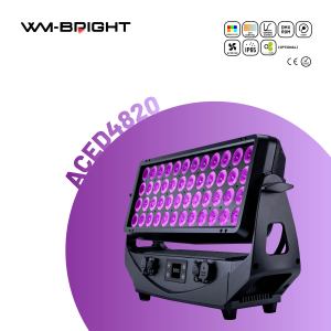 Luces de Escenario LED RGBACL DMX512 de 48x20W, IP65, Proyectores de Pared de Aluminio, E27, Ra90, para DJ, Discoteca, Conciertos, Exteriores - Product Image 1