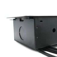 Pop-up-Steckdose Universal 2 Outlet Multifunktion ale Büro küche Tabletop Outlet