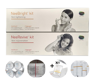 Kit de soin revitalisant pour la peau au gel d'oxygénothérapie de haute qualité, exfoliation douce, soin du visage pour usage domestique - Product Image 5