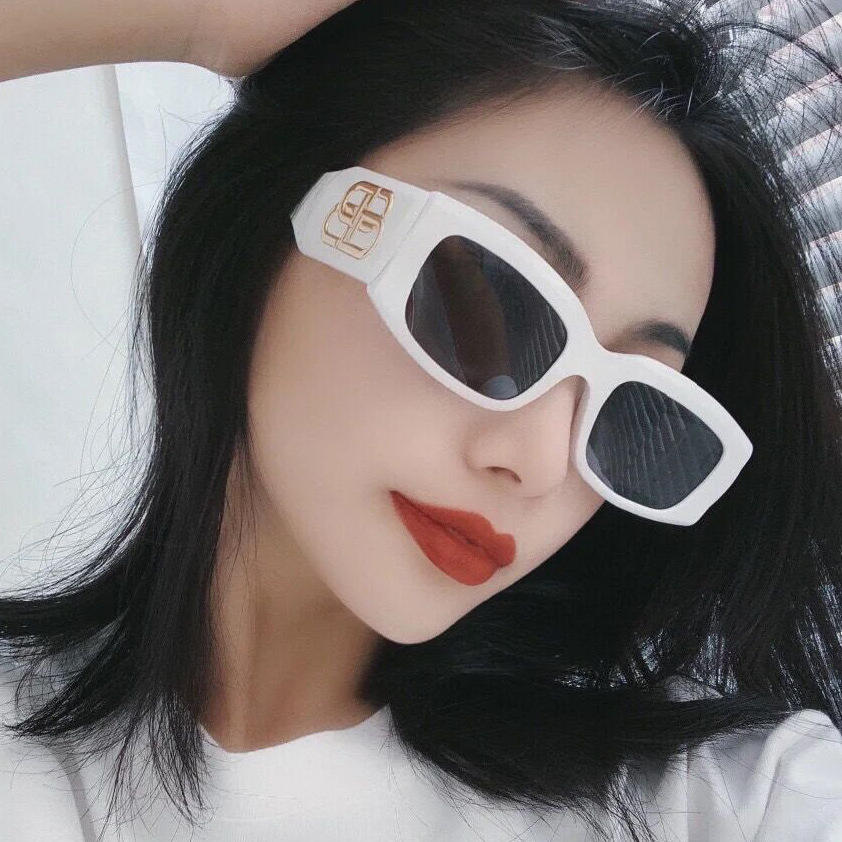 New European and American Trendy Big Frame Sunglasses Female Net