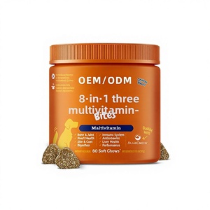 Für den Außenhandel: 8-in-1 Multivitamin-Kautabletten für Haustiere, Weiche Granulate für Katzen und Hunde, Chondroitin zur Unterstützung von Gelenken und Knochen - Product Image 1