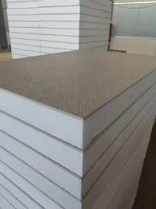 Panneau décoratif isolant pour <span class=keywords><strong>façade</strong></span> de bâtiment, usage public et commercial, <span class=keywords><strong>extérieur</strong></span> résidentiel, économie d'énergie, écologique, laine de roche pour toiture - Product Image 6