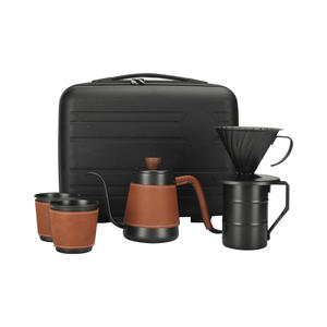 อุปกรณ์ชงกาแฟโลหะพรีเมียมและชุดอุปกรณ์ชงกาแฟ, ชุดเครื่องชงกาแฟแบบมือทำจากสแตนเลส - Product Image 2