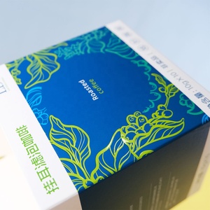 Caja de impresión personalizada para café y té de aperitivos CMYK Cajas de presentación de papel de cartón UV <span class=keywords><strong>local</strong></span> para embalaje de café - Product Image 2
