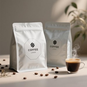 ถุงกาแฟแบบปิดผนึกได้ ขายดี พร้อมถุงฟอยล์อะลูมิเนียมแปดด้าน สำหรับอาหารสัตว์เลี้ยง ชา และอาหารสีต่างๆ - Product Image 1