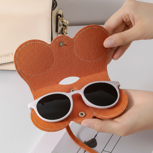 Custodia per occhiali da sole portatili con cinturino per occhiali da vista custodia trasparente per la conservazione degli occhiali e da viaggio - Product Image 1