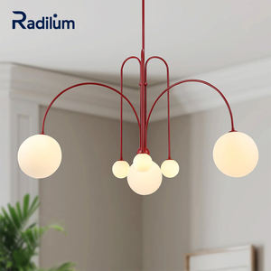 Gran Finale <span class=keywords><strong>Suspension</strong></span> Métal Verre Arche Bras Pendentif Lustre Moderne Plafonnier Salle À Manger Salon Hôtel Usine En Gros - Product Image 1