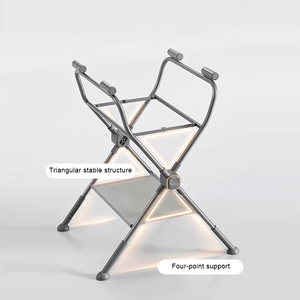 <span class=keywords><strong>Table</strong></span> à <span class=keywords><strong>langer</strong></span> pour bébé nouveau-né en coton pliable avec <span class=keywords><strong>baignoire</strong></span> intégrée - Product Image 2