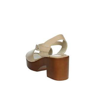 Cinzia <b>Soft</b> Women's Heeled Sandal Beige IAF203185 Platform Style - Product Image 1