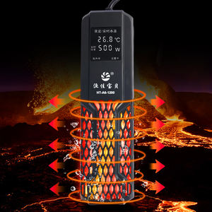 เครื่องควบคุมอุณหภูมิอัจฉริยะ 300W 500W 800W 1000W 1200W พร้อมหน้าจอดิจิตอล เทอร์โมสตัท ฮีตเตอร์สำหรับตู้ปลา แท่งทำความร้อนสำหรับตู้ปลา - Product Image 4