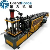 Machine de formage à froid entièrement automatique pour rails de guidage de forme spéciale, ligne de production de profilés métalliques sur mesure