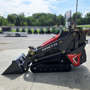 Multifunzione Mini caricatore movimento terra macchina piccolo Skidsteer pista Loader idraulico frontale per la costruzione - Product Image 5