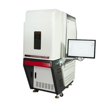 Machine de marquage laser à fibre 20W portable fendue fermée de 100W pour extracteur de fumée de miroirs de carte PCB de bijoux