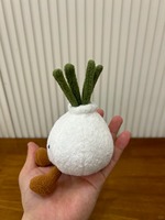 Peluche personnalisée mignonne en forme d'oignon, jouet en peluche doux en forme d'ail, mini breloque de sac, vente en gros, mascotte OEM pour cadeau et décoration