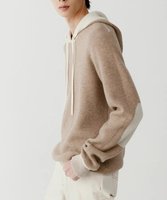 Pull à capuche pour hommes en cachemire à capuche coloré personnalisé et chaud de luxe avec cordon de serrage