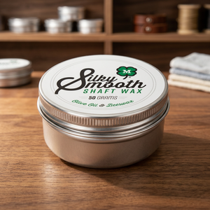แว็กซ์เคลือบไม้คิว McDermott Silky Shaft ขนาด 50 กรัม สูตรปกป้องไม้พอร์ซเลนและไม้ไมโคร ขนาด 1.7637 ออนซ์ สำหรับดูแลไม้คิวบิลเลียด - Product Image 3