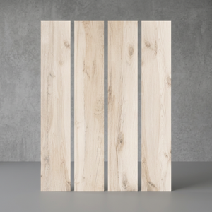 Carreaux effet bois Betsy White Premium 200*1200mm avec texture de grain naturel et finition mate élégante pour les intérieurs modernes - Product Image 3