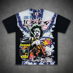 Camiseta Jimi Live in London Streetwear - 100% algodón, manga corta, corte holgado - Product Image 3