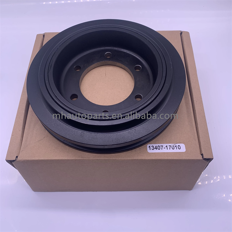 品質満点 クランクシャフトプーリー13407-17010ランドクルーザー用1HZ 茶