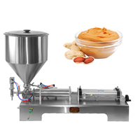 Machines de remplissage de crème cosmétique, machine de remplissage pneumatique de pâte, machine de remplissage semi-automatique de pâte de tomate, de beurre de cacahuète