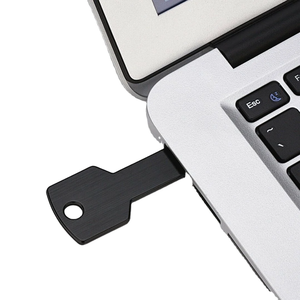 Clé USB 2.0/3.0 en acier inoxydable lisse en forme de clé, nouveau modèle à prix réduit, avec garantie d'un an, marque privée, qualité supérieure garantie - Product Image 6