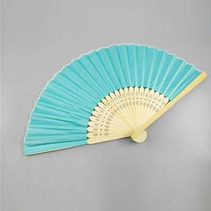 พัดไม้ไผ่แบบปรับแต่งได้พร้อมลวดลายศิลปะพื้นบ้านแกะสลัก ขนาด 33 ซม. พัดพับตกแต่งด้วยการเพ้นท์ เหมาะสำหรับเป็นของขวัญทางธุรกิจ - Product Image 6