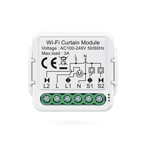Módulo de Cortina Inteligente Tuya Wi-Fi de 1 Canal, Sin RF, AC100-240V, Control por Aplicación y Voz para Motor de Persiana Enrollable PST-C01, de Fábrica China - Product Image 1