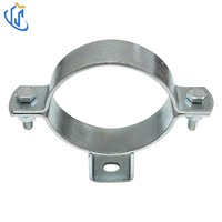 Collier de serrage carré UTTERLY UTT63 pour support de canal de profilé en métal nu pour applications d'eau chaude et froide