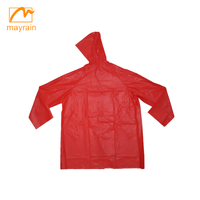 Coupe-vent en PVC rouge pour femme, veste d'extérieur, imperméable, 2019