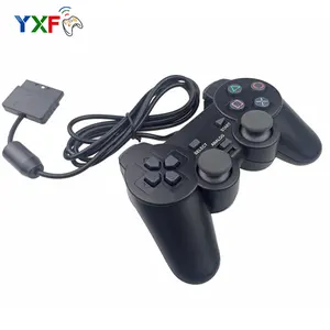 Için kablolu joystick PS2 denetleyici renk siyah