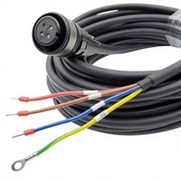 Kabel Fleksibel Motor Servo Daya Tinggi Panjang Sesuai Pesanan Kabel Sambungan Penggerak Servo Industri