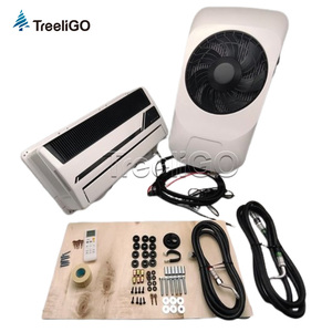 เครื่องปรับอากาศแบบแยกส่วน 12V 24V 1800W 2000W พร้อมน้ำยา R134a แบบเติมล่วงหน้า ติดตั้งได้ทั้งแนวนอน/แนวตั้ง รุ่น EAC001.82, EAC001.82 - Product Image 1