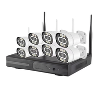Système de vidéosurveillance sans fil 10CH 5MP Bullet, kit de caméra NVR, EseeCloud, vision nocturne extérieure, sécurité IP WIFI, kit de caméra CCTV