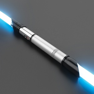 Spada Laser Nexussabers per Duelli Pesanti, RGB, Oscillazione Fluida, Impugnatura in Metallo, Doppia Lama, Katana della Forza Jedi per Allenamento e Cosplay - Product Image 2