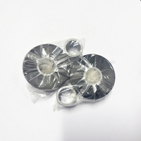 Cinta de Transferencia Térmica de Resina Negra TTO de Alta Definición, 33/55mm*600m, para Impresoras de Códigos de Barras