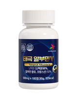 Kore Markası Ginseng Özü Sağlık Takviyesi Taegeuk Albumin V Tablet Protein Takviyesi Yüksek Jel Yumurta Albümin Tozu İle