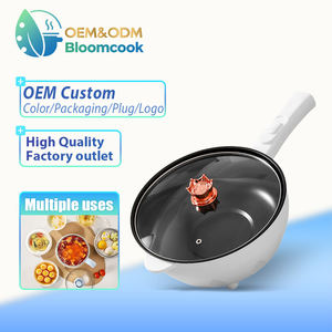 Olla Eléctrica Portátil Mini Bloomcook 2025 OEM con Temperatura Ajustable, Calentamiento Rápido y Antiadherente - Product Image 1