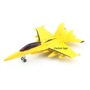 Toptan alaşım araç ölçekli modeller uçak geri çekin uçak Diecast Model Fighter oyuncaklar çocuklar için