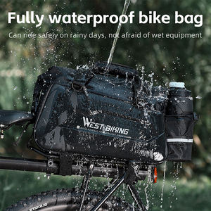 Sacoche de vélo rigide et étanche WEST BIKING 25L, sacoche arrière pour porte-bagages, sacoche de selle de vélo - Product Image 2