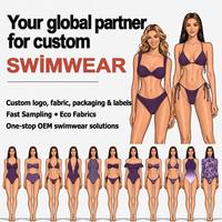 Ensemble Tankini Asymétrique Scintillant pour Femme, Col Halter, Boucle Lèvre, Fil Métallique, Découpes, Coupe Haute, Maillot de Bain OEM Personnalisé