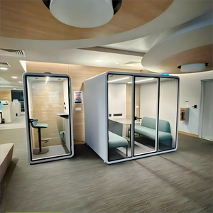 Cabina Acústica Insonorizada Personalizable para Reuniones, Ideal para Diseños de Oficinas Modernas - Product Image 1