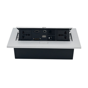 2-pluggen 220V 12a Eu Standaard Kantoor Vergadertafel Pop-Up Stopcontact Voor Business Office - Product Image 3