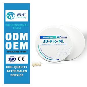 Cina fornitore medico dentale di alta qualità 92 95 98mm <span class=keywords><strong>CAD</strong></span> CAM materiale di laboratorio dentale 3D PRO blocco di Zirconia dentale - Product Image 1
