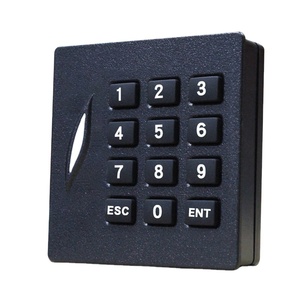 قارئ RFID مع لوحة مفاتيح واتصال Wiegand 26/34 للتحكم في الأبواب - Product Image 1