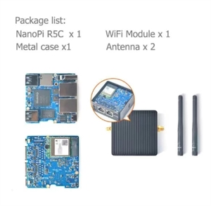 GGDX NanoPi R5C Rockchip RK3568B2 A55 Double Port Ethernet 2.5G Prise en Charge du Module WiFi M.2 Linux/Openwrt/<span class=keywords><strong>Debian</strong></span>/Ubuntu - Product Image 6