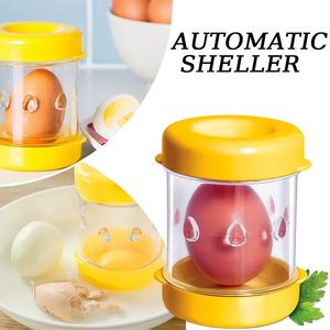 Pelador de Huevos Manual de Plástico Portátil y Ecológico para Uso Doméstico, Herramienta para Pelar y Cortar Cáscaras de Huevo Rápidamente - Product Image 2
