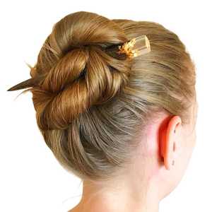 Élégant Clip à Cheveux en Résine Durable Accessoire Cheveux Élégant Clip Décoratif Parfait pour les Coiffures Décontractées et Formelles - Product Image 3