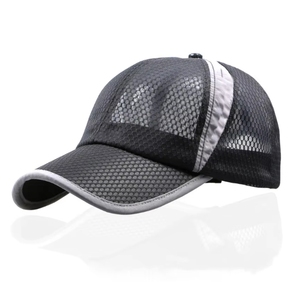 Casquette <span class=keywords><strong>de</strong></span> baseball unisexe en maille, respirante, à séchage rapide, pour course à pied, légère, rafraîchissante, pour le voyage et la vie quotidienne. - Product Image 2